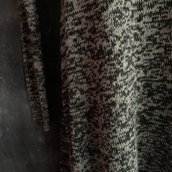 Gray and Black Sweather Dress - Picture 4 of 5
